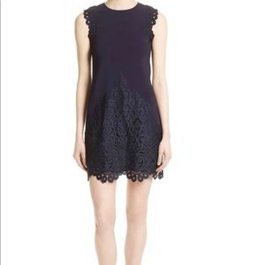 Ted Baker Luccia Lace Border Dress 0-2